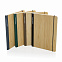 Блокнот Scribe с обложкой из бамбука, А5, 80 г/м² с логотипом в Астрахани заказать по выгодной цене в кибермаркете AvroraStore