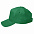 Бейсболка "Fortuna", 5 клиньев,  застежка на липучке, зеленый, 100% полиэстер, плотность 140 г/м2 с логотипом в Астрахани заказать по выгодной цене в кибермаркете AvroraStore