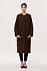 Кардиган женский Warmheart, коричневый с логотипом в Астрахани заказать по выгодной цене в кибермаркете AvroraStore