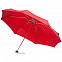 Зонт складной 811 X1 в кейсе, красный с логотипом в Астрахани заказать по выгодной цене в кибермаркете AvroraStore
