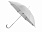 Зонт-трость полуавтомат Майорка, красный/серебристый с логотипом в Астрахани заказать по выгодной цене в кибермаркете AvroraStore