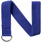 Ремень для йоги Loka, синий с логотипом в Астрахани заказать по выгодной цене в кибермаркете AvroraStore