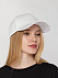 Бейсболка Harris, белая с логотипом в Астрахани заказать по выгодной цене в кибермаркете AvroraStore