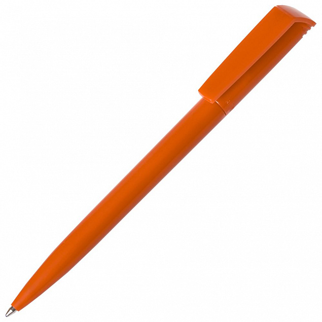 Ручка шариковая Flip, оранжевая с логотипом в Астрахани заказать по выгодной цене в кибермаркете AvroraStore
