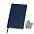 Бизнес-блокнот "Funky", 130*210 мм, темно-синий, голубой форзац, мягкая обложка, в линейку с логотипом в Астрахани заказать по выгодной цене в кибермаркете AvroraStore