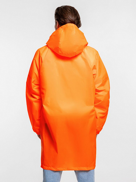 Дождевик Rainman Zip, оранжевый неон с логотипом в Астрахани заказать по выгодной цене в кибермаркете AvroraStore