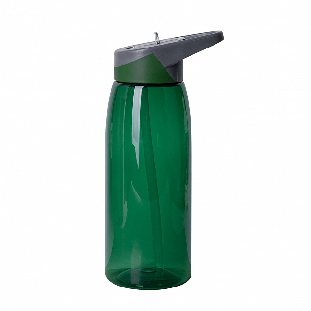 Спортивная бутылка для воды, Joy, 750 ml, зеленая с логотипом в Астрахани заказать по выгодной цене в кибермаркете AvroraStore