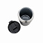 Герметичная кружка Bogota с керамическим покрытием, черный с логотипом в Астрахани заказать по выгодной цене в кибермаркете AvroraStore