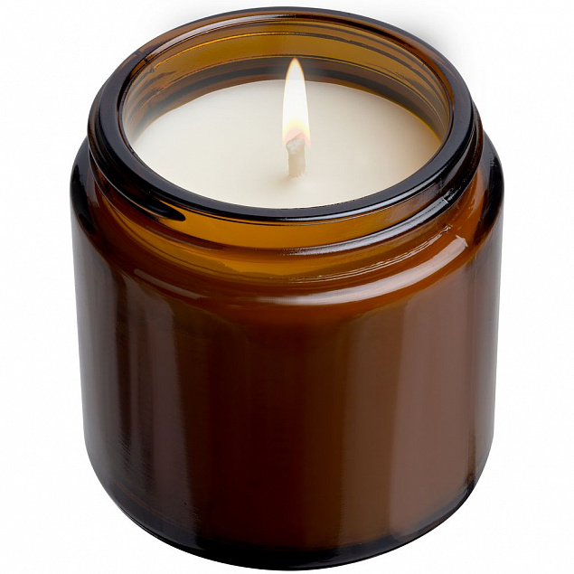 Свеча ароматическая Calore, лаванда и базилик с логотипом в Астрахани заказать по выгодной цене в кибермаркете AvroraStore