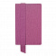 Бизнес-блокнот А5  "Provence", розовый , мягкая обложка, в клетку с логотипом в Астрахани заказать по выгодной цене в кибермаркете AvroraStore