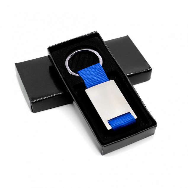 Брелок TYPPO в подарочной упаковке - Синий HH с логотипом в Астрахани заказать по выгодной цене в кибермаркете AvroraStore
