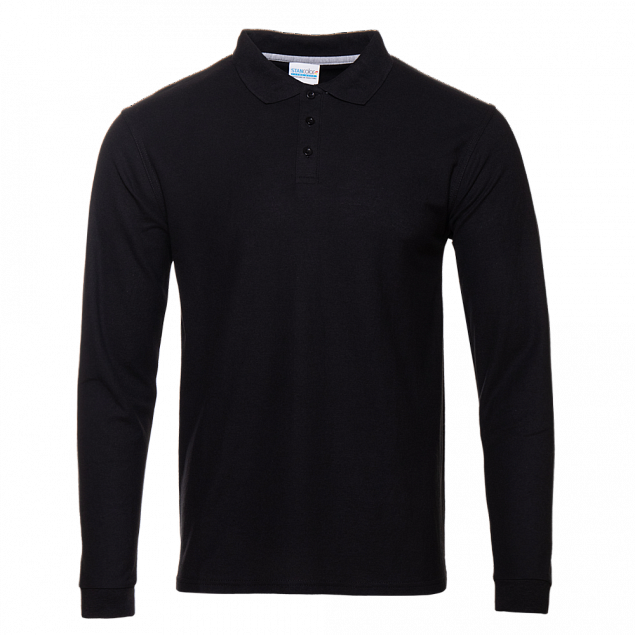Рубашка поло Рубашка 04S Чёрный с логотипом в Астрахани заказать по выгодной цене в кибермаркете AvroraStore