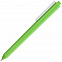 Ручка шариковая Pigra P03 Mat, светло-зеленая с белым с логотипом в Астрахани заказать по выгодной цене в кибермаркете AvroraStore