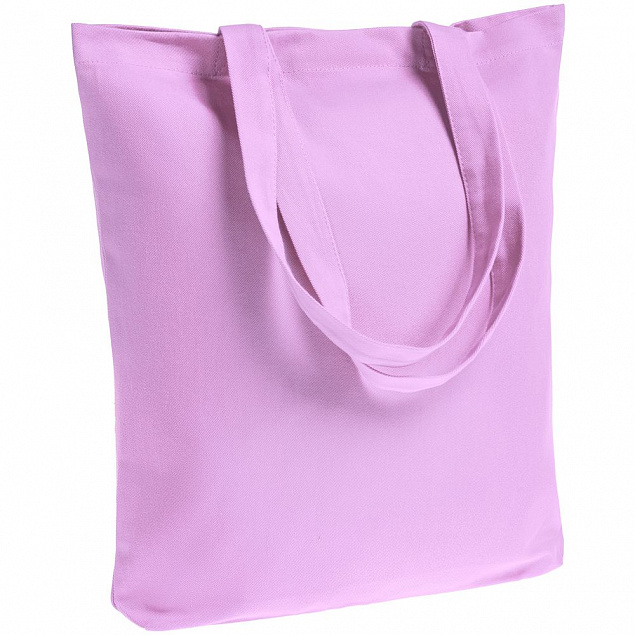 Холщовая сумка Avoska, розовая с логотипом в Астрахани заказать по выгодной цене в кибермаркете AvroraStore