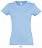 Фуфайка (футболка) IMPERIAL женская,Голубой L с логотипом в Астрахани заказать по выгодной цене в кибермаркете AvroraStore