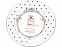 Набор  десертных тарелок «Женский каприз» с логотипом в Астрахани заказать по выгодной цене в кибермаркете AvroraStore