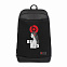 Рюкзак cross body, Frank, черный/серый с логотипом в Астрахани заказать по выгодной цене в кибермаркете AvroraStore