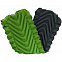 Надувной коврик Static V2, зеленый с логотипом в Астрахани заказать по выгодной цене в кибермаркете AvroraStore