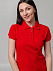 Рубашка поло женская Virma Premium Lady, красная с логотипом в Астрахани заказать по выгодной цене в кибермаркете AvroraStore