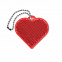 Светоотражатель в форме сердца с логотипом в Астрахани заказать по выгодной цене в кибермаркете AvroraStore