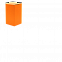Коробка глянцевая для термокружки Surprise, оранжевый с логотипом в Астрахани заказать по выгодной цене в кибермаркете AvroraStore