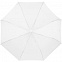 Складной зонт Tomas, белый с логотипом в Астрахани заказать по выгодной цене в кибермаркете AvroraStore