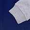 Бомбер College, ярко-синий с логотипом в Астрахани заказать по выгодной цене в кибермаркете AvroraStore