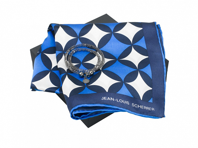 Набор: шелковый платок, браслет с логотипом в Астрахани заказать по выгодной цене в кибермаркете AvroraStore