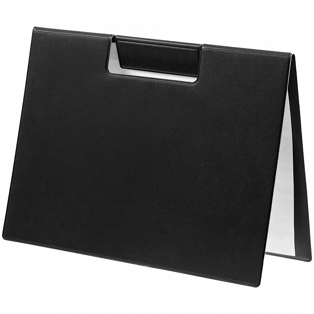 Папка-планшет Devon, черная с логотипом в Астрахани заказать по выгодной цене в кибермаркете AvroraStore
