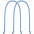 Ручки Corda для пакета L, серые с логотипом в Астрахани заказать по выгодной цене в кибермаркете AvroraStore