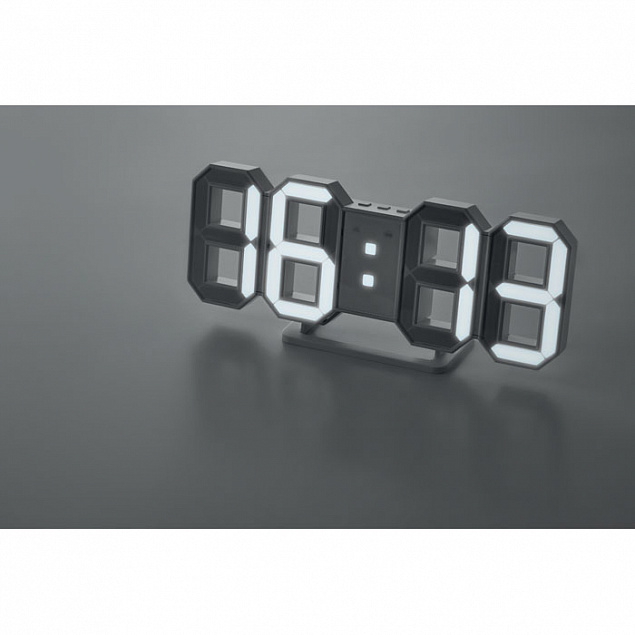 Часы LED с адаптером с логотипом в Астрахани заказать по выгодной цене в кибермаркете AvroraStore