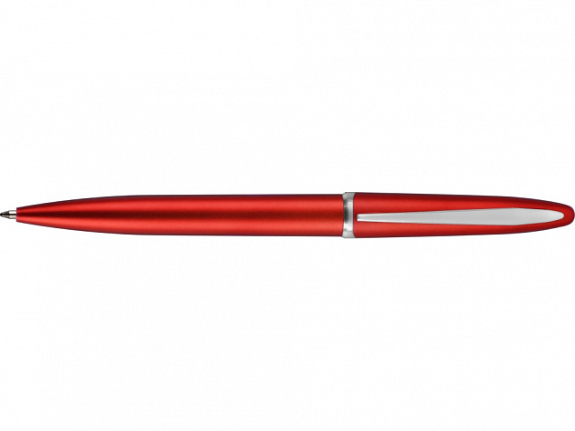 Ручка шариковая Империал, красный металлик с логотипом в Астрахани заказать по выгодной цене в кибермаркете AvroraStore