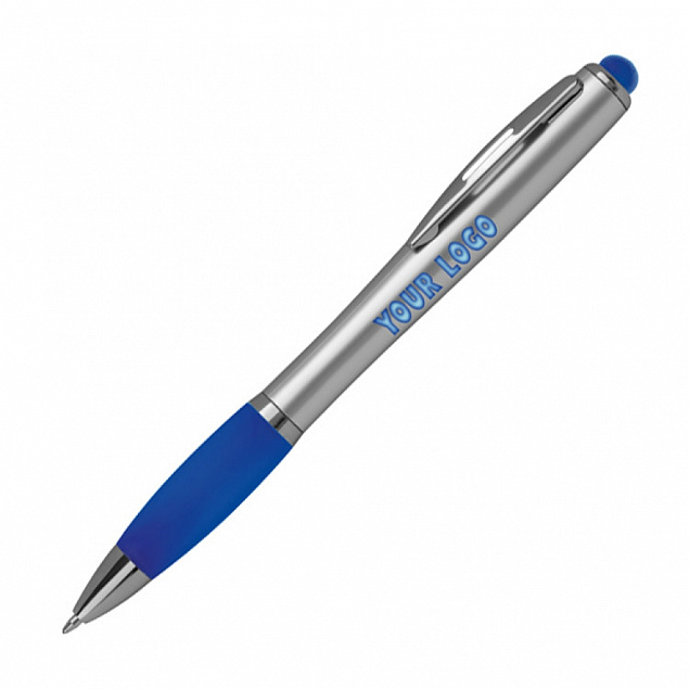 Пластиковая ручка с подсветкой логотипа с логотипом в Астрахани заказать по выгодной цене в кибермаркете AvroraStore