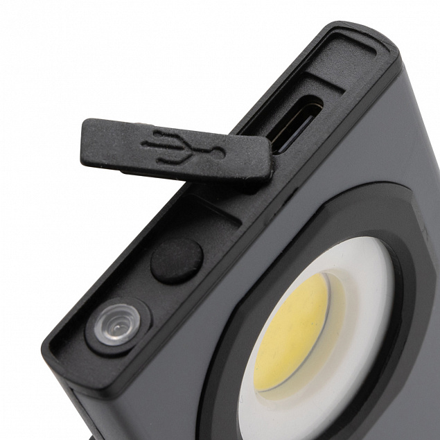 Карманный фонарик Gear X из переработанного пластика RCS, COB и LED с логотипом в Астрахани заказать по выгодной цене в кибермаркете AvroraStore