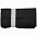 Спортивное полотенце Vigo Medium, черное с логотипом в Астрахани заказать по выгодной цене в кибермаркете AvroraStore