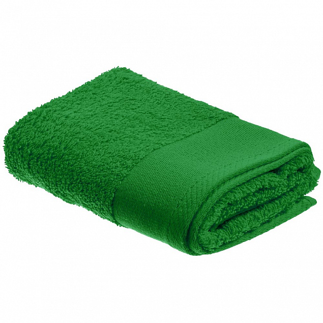 Полотенце Odelle ver.2, малое, зеленое с логотипом в Астрахани заказать по выгодной цене в кибермаркете AvroraStore