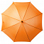 Зонт-трость Standard, оранжевый с логотипом в Астрахани заказать по выгодной цене в кибермаркете AvroraStore
