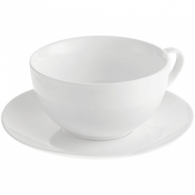 Чайный набор «Эгоист», белый с логотипом в Астрахани заказать по выгодной цене в кибермаркете AvroraStore