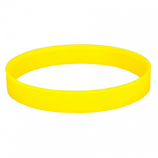Браслет силиконовый FEST; 20 x 1,2 x 0,2 см; желтый; силикон; гравировка с логотипом в Астрахани заказать по выгодной цене в кибермаркете AvroraStore