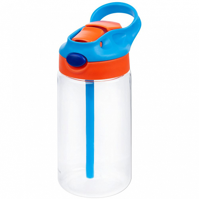 Детская бутылка Frisk, оранжево-синяя с логотипом в Астрахани заказать по выгодной цене в кибермаркете AvroraStore
