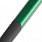 SQUARE, ручка шариковая с грипом, зеленый/хром с логотипом в Астрахани заказать по выгодной цене в кибермаркете AvroraStore