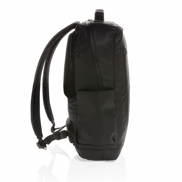Рюкзак для ноутбука 15.6" Fashion Black (без содержания ПВХ) с логотипом в Астрахани заказать по выгодной цене в кибермаркете AvroraStore
