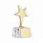 Статуэтка "Звезда", золото с логотипом в Астрахани заказать по выгодной цене в кибермаркете AvroraStore