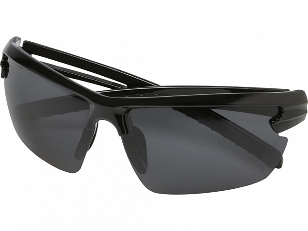 Поляризованные спортивные солнцезащитные очки Mönch в оправе из переработанного PET-пластика, черный с логотипом в Астрахани заказать по выгодной цене в кибермаркете AvroraStore