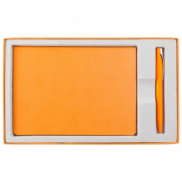 Набор Charme, оранжевый с логотипом в Астрахани заказать по выгодной цене в кибермаркете AvroraStore