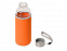 Бутылка для воды Pure c чехлом, 420 мл, оранжевый с логотипом в Астрахани заказать по выгодной цене в кибермаркете AvroraStore