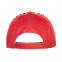 Бейсболка 10P Красный с логотипом в Астрахани заказать по выгодной цене в кибермаркете AvroraStore
