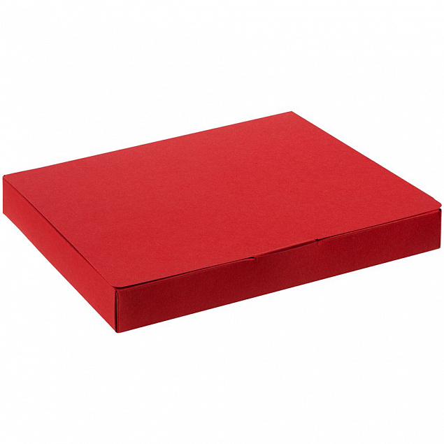 Коробка самосборная Flacky Slim, красная с логотипом в Астрахани заказать по выгодной цене в кибермаркете AvroraStore