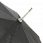 Зонт-трость Alu Golf AC, черный с логотипом в Астрахани заказать по выгодной цене в кибермаркете AvroraStore