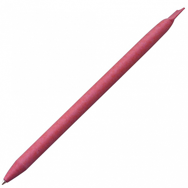 Ручка шариковая Carton Color, красная с логотипом в Астрахани заказать по выгодной цене в кибермаркете AvroraStore